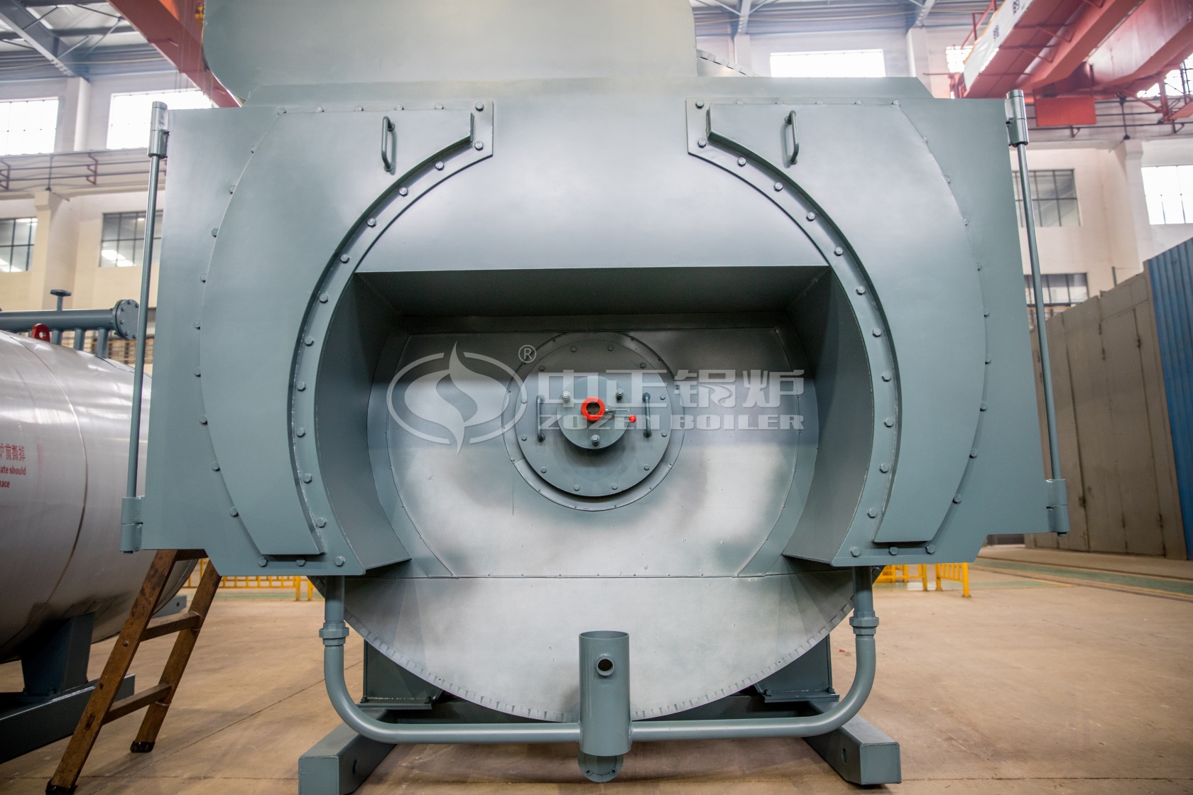 收費室風(fēng)水兩用燃油鍋爐