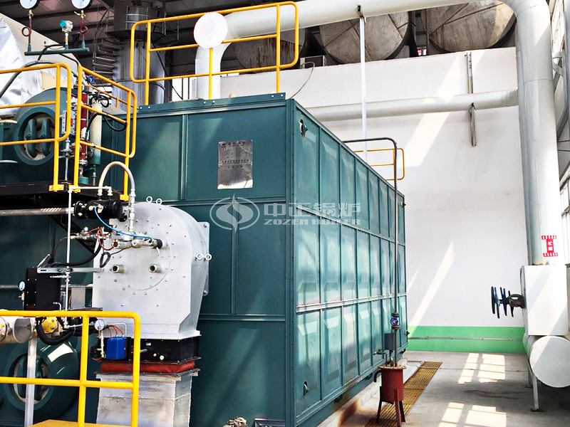SZS系列20噸冷凝式燃?xì)?a href=http://cdsksx.com/products/rqzqgl/ target=_blank class=infotextkey>蒸汽鍋爐</a>